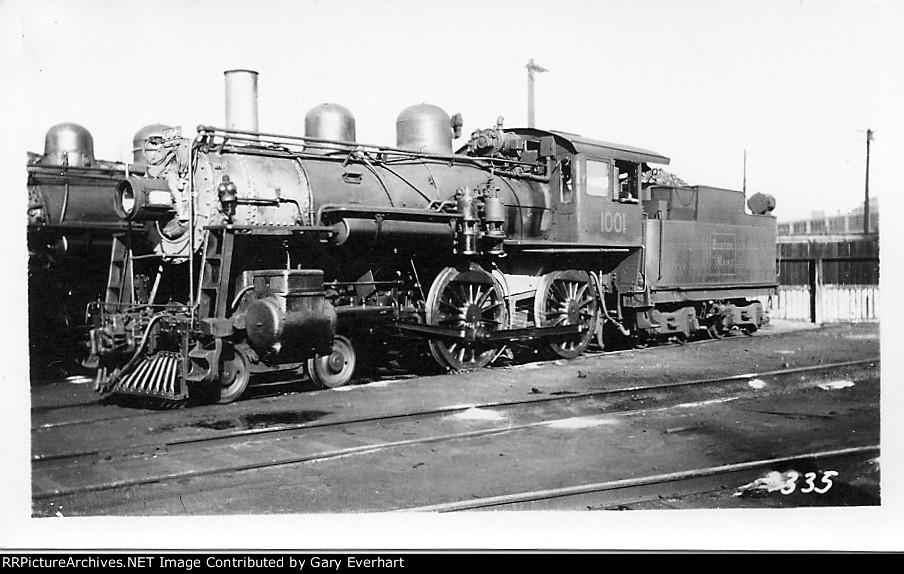 BM 4-4-0 #1001 - Boston & Maine